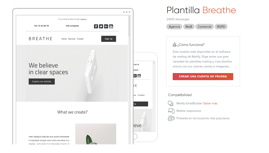 Plantilla empresa BtoB