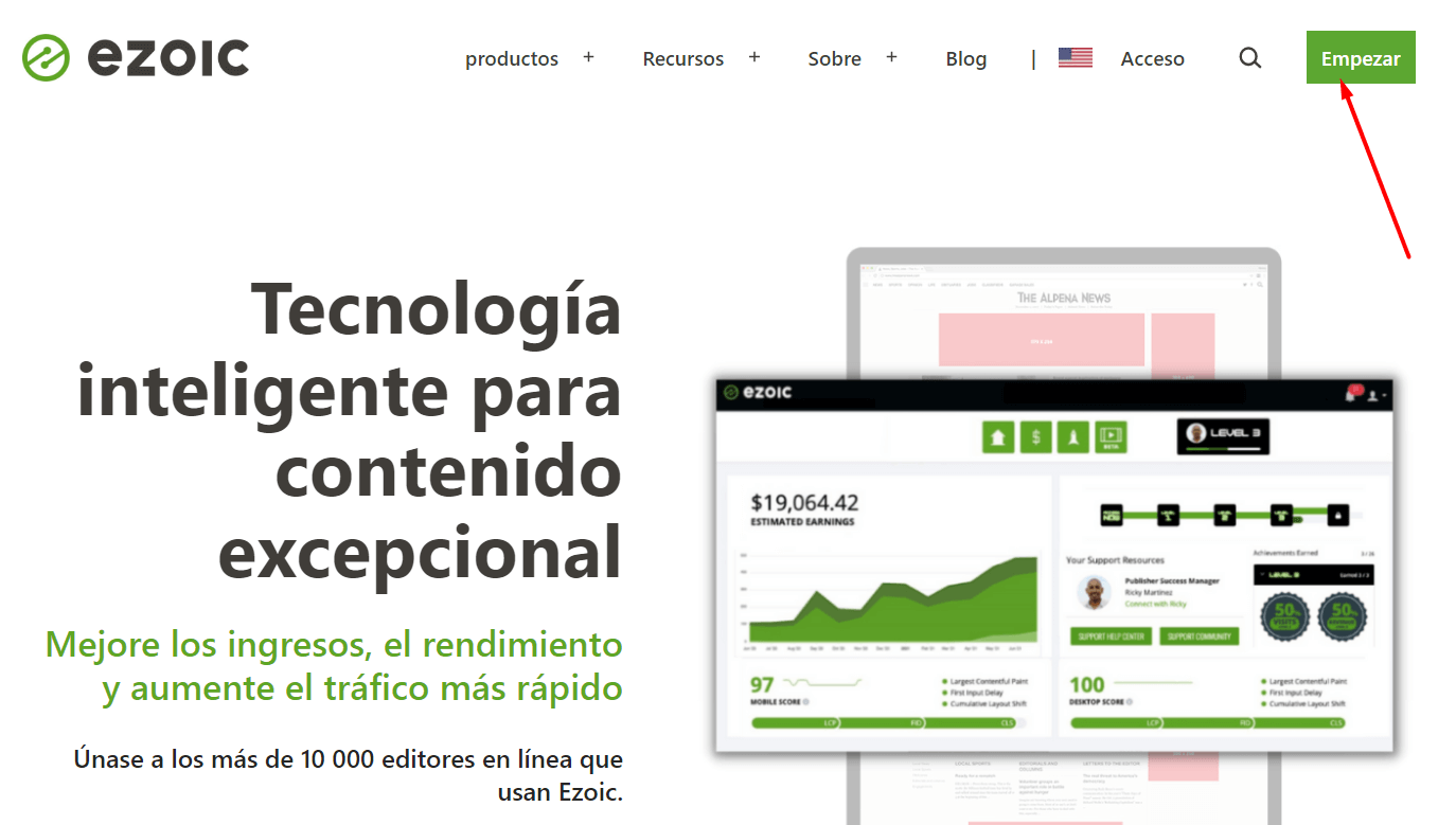 ezoic iniciar sesion o registrarse ezoic iniciar sesion o registrarse