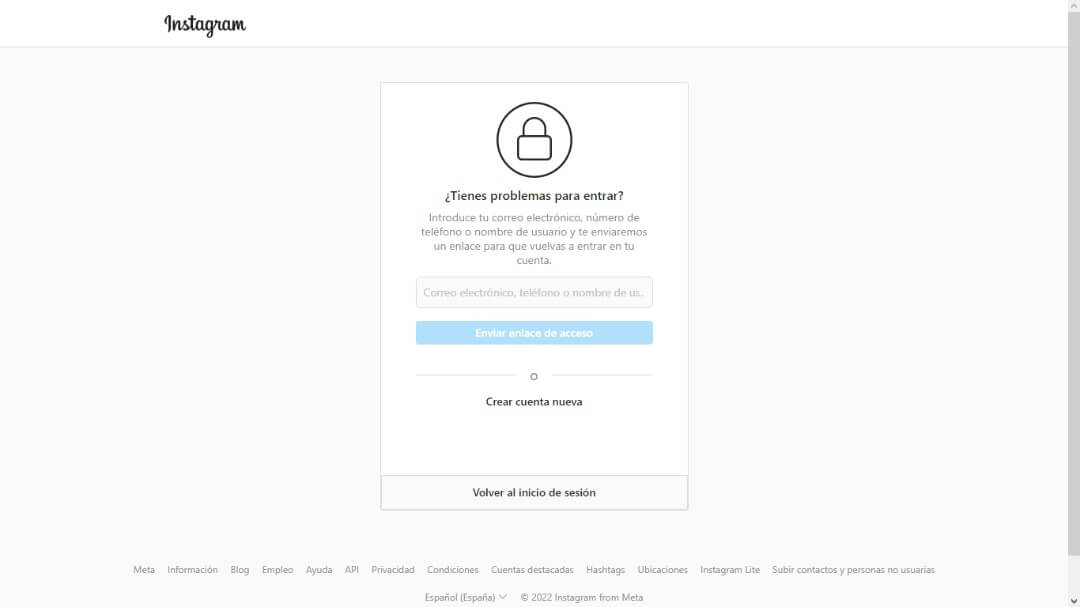 recuperar una cuenta de IG recuperar una cuenta de IG