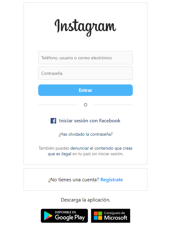 como iniciar sesion en instagram como iniciar sesion en instagram