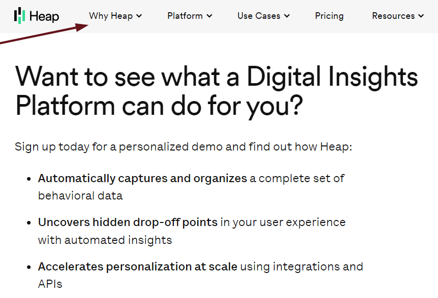 heap analytics heap analytics